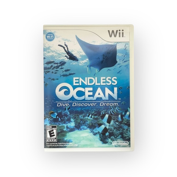 HTF: Nintendo Wii ๐ Endless Ocean: Dive Discover Dream Game ๐ Original Case ๐ - Picture 5 of 14